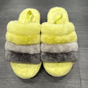 Ugg fluff yeah slide sandal US 8